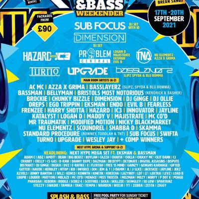 [17.9.21 - 20.9.21] Innovation Drum And Bass Weekender 2021