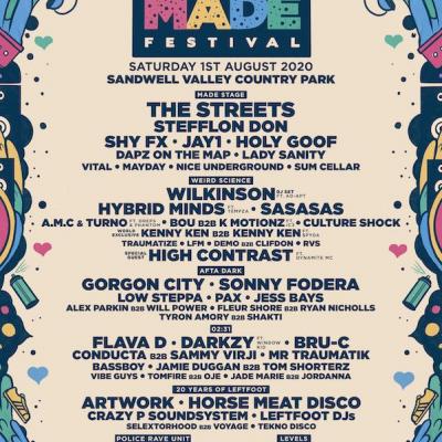 [01/08/20] MADE Festival 2020 Birmingham