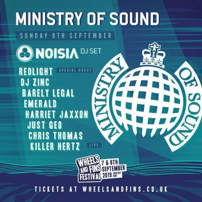 Wheels and Fins Festival Announces Massive Ministry of Sound Takeover